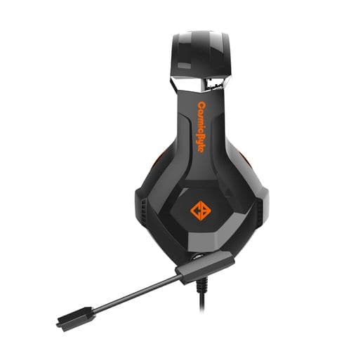 COSMIC BYTE H11 3.5mm Wired Stereo Gaming Headphone With Mic ( Orange ) ( PC/PS4/X Box One/Laptops/Mobiles )