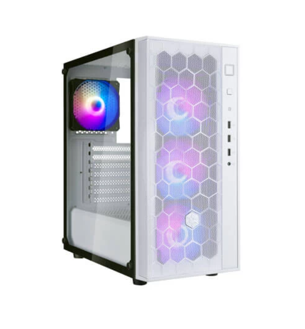 SILVERSTONE Fara R1 Pro ARGB ATX Mid Tower Cabinet (White)