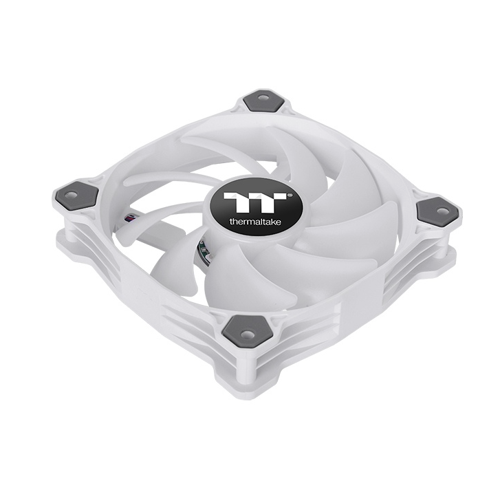 THERMALTAKE Pure 12 TT Premium Edition 120mm ARGB Sync Cabinet Fan (White) (Triple Pack)