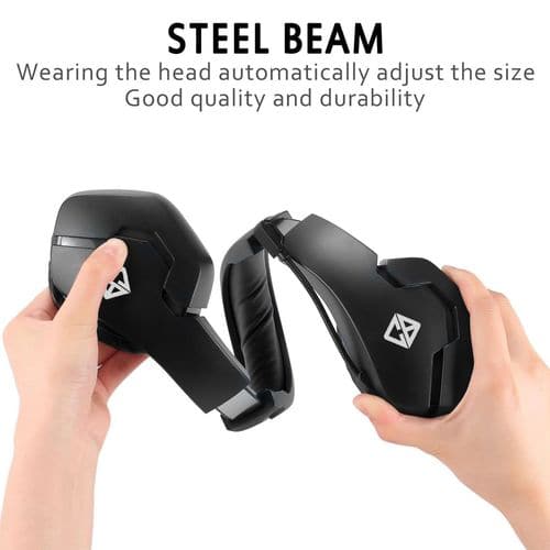 COSMIC BYTE Stardust Wired Stereo Gaming Headphone With Gaming Mic ( Black ) ( PC/PS4/PS5/Mac/OS )