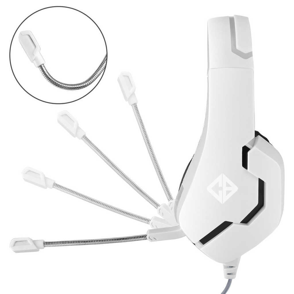COSMIC BYTE Stardust Wired Stereo Gaming Headphone With Gaming Mic ( White ) ( PC/PS4/PS5/Mac/OS )