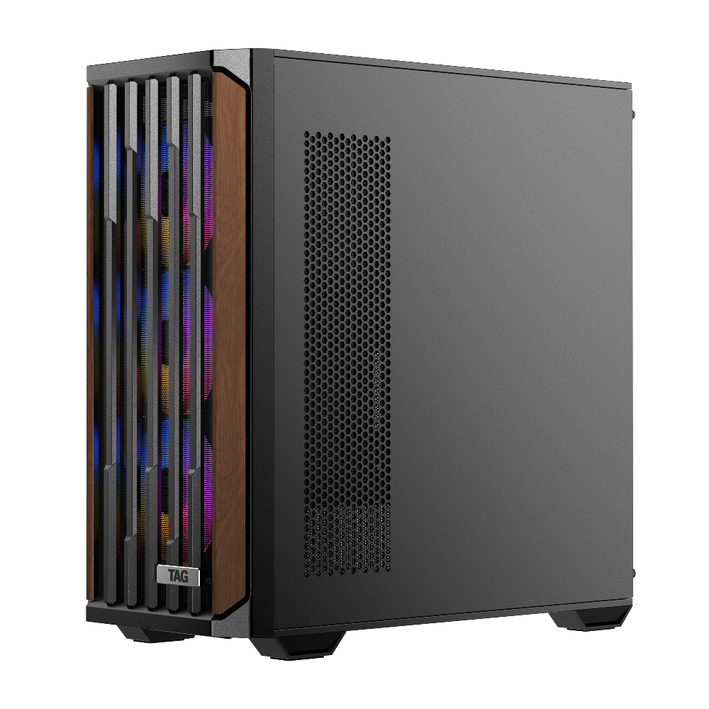 TAG Gamerz Stellar Alpha ARGB ATX Mid Tower Cabinet (Black)