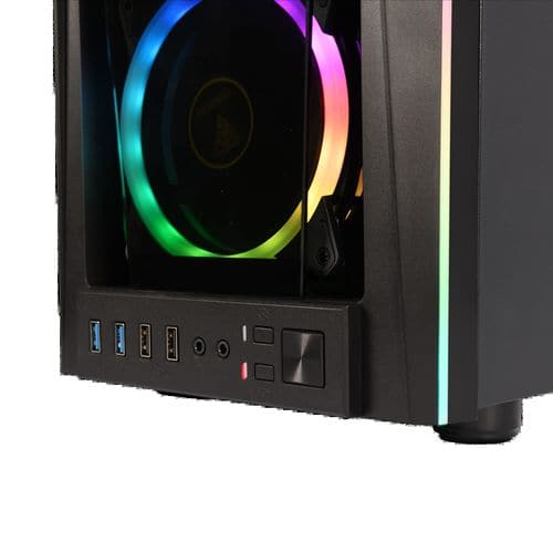 GAMDIAS Talos M1B ATX Mid Tower Cabinet (Black)