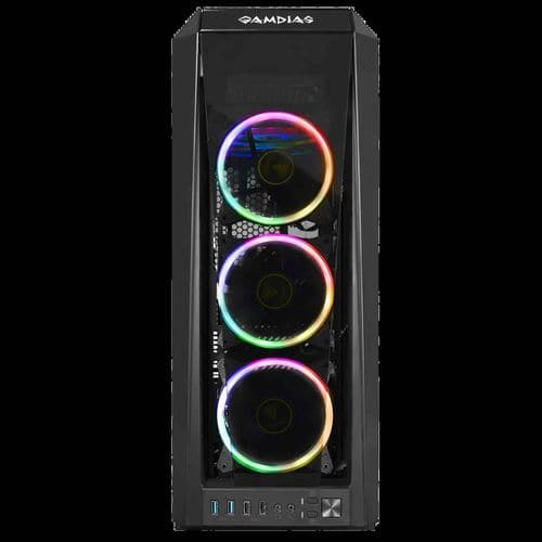 GAMDIAS Talos P1A ATX Mid Tower Cabinet (Black)