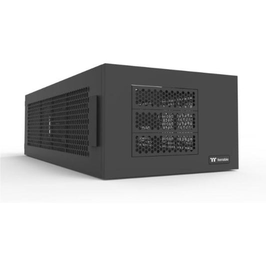THERMALTAKE AX100 EATX Mid Tower Cabinet (Black) - Mehta Brothers Shop