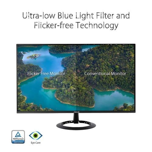ASUS VZ24EHE 24 Inch FHD 75Hz IPS Panel 1MS AMD Freesync Gaming Monitor