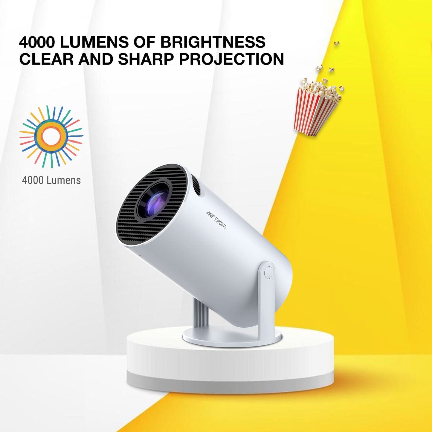 Ant Esports Multimedia Projector View 515 Plus White