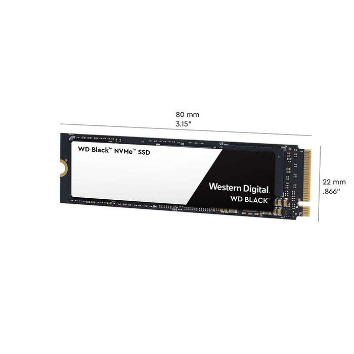 WESTERN DIGITAL Black 250GB M.2 NVME Gen3 Solid State Drive (SSD)
