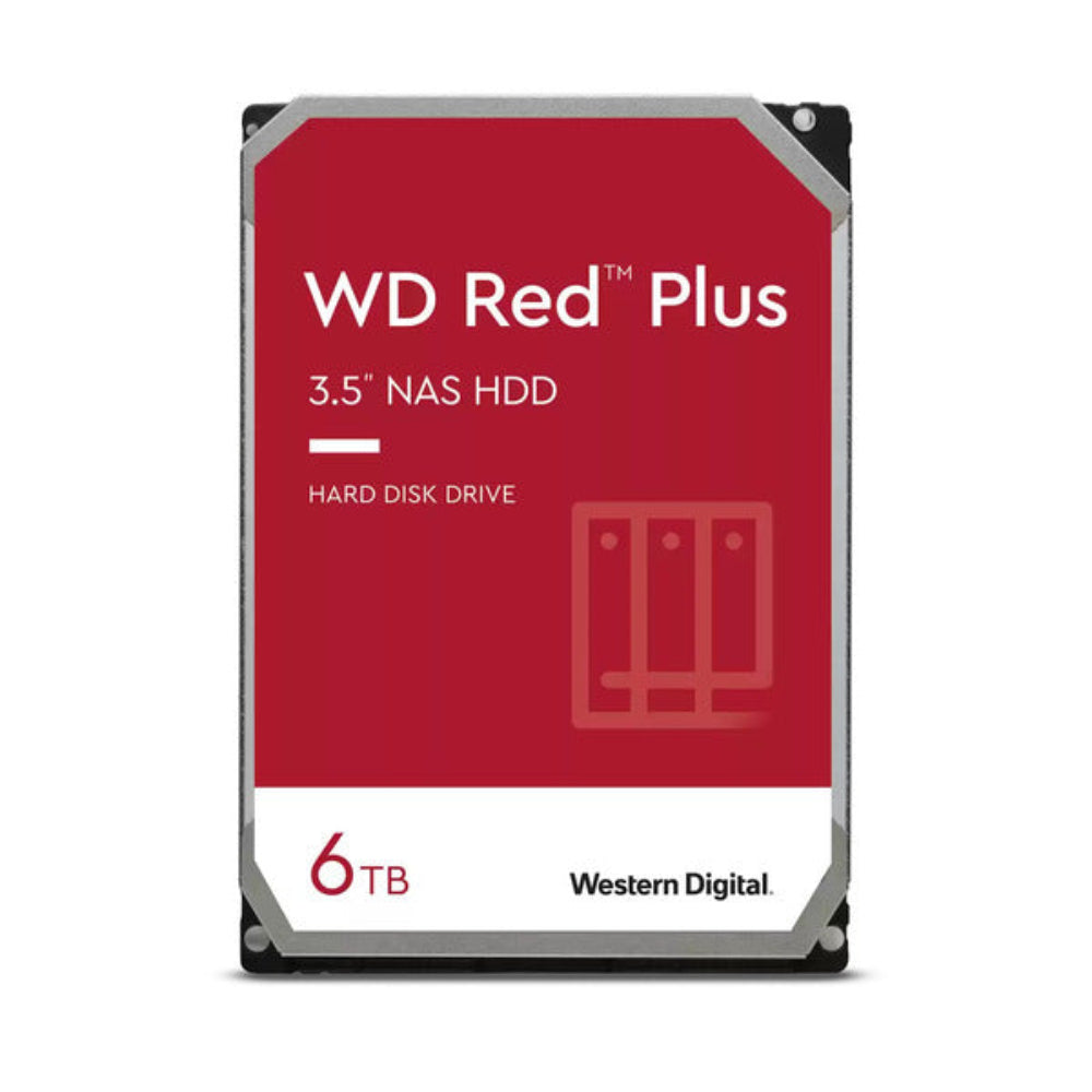WESTERN DIGITAL Red Plus 6TB Internal HDD