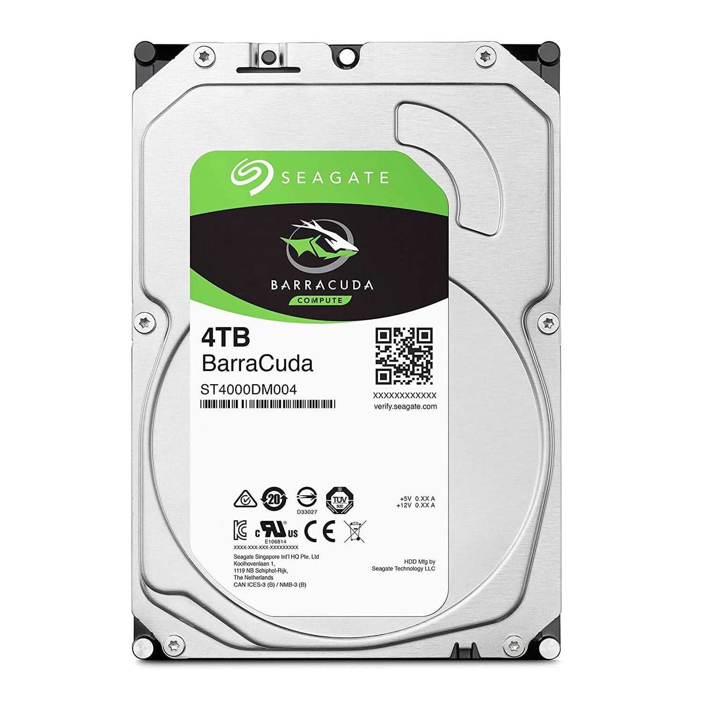 SEAGATE 4TB INTERNAL SATA HARD DRIVE ST4000DM004