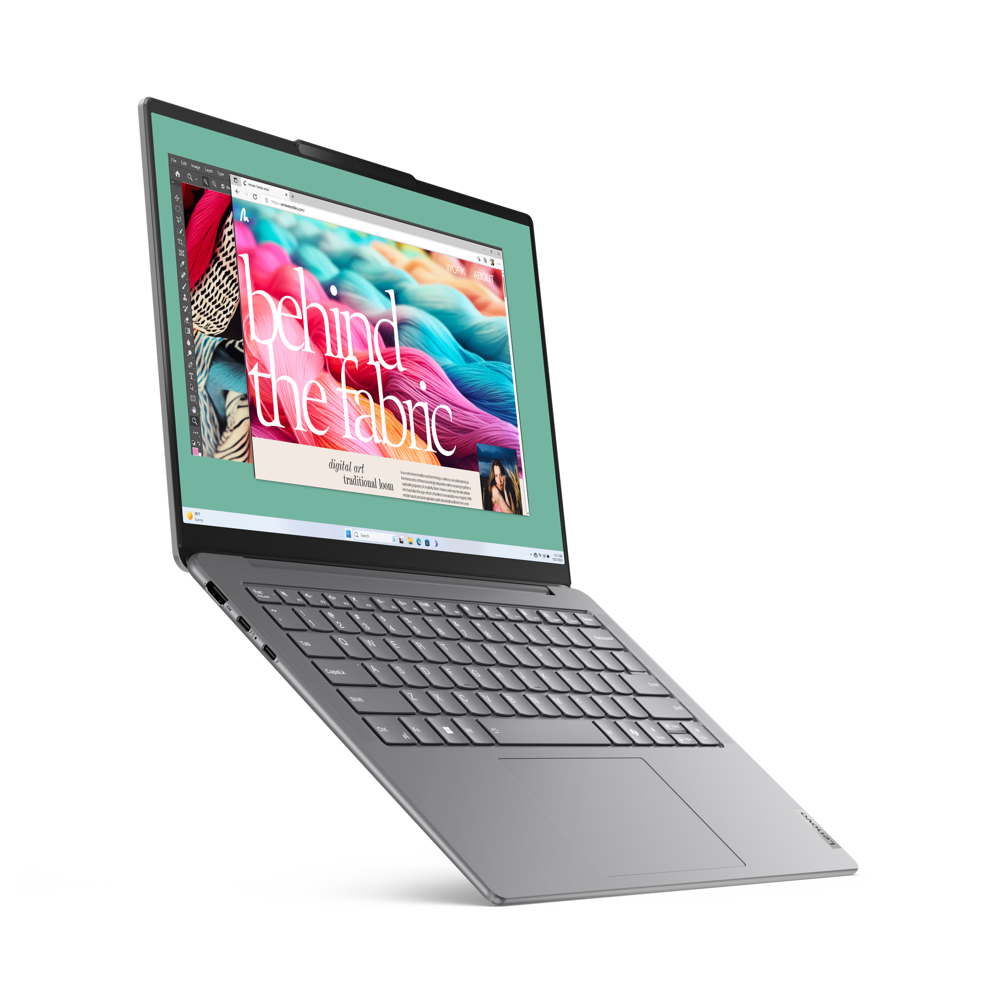 LENOVO YOGA SLIM 7 (83CV006BIN) LAPTOP (CORE ULTRA 5/16 GB/512 GB SSD/WINDOWS 11)