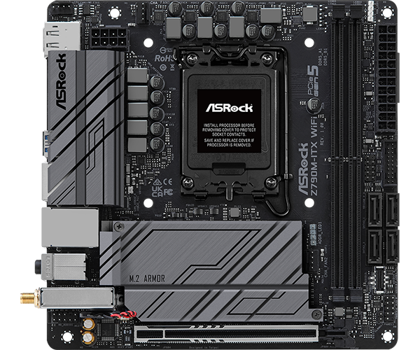 ASROCK Z790M-ITX WIFI DDR5 MOTHERBOARD