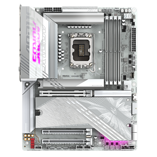 GIGABYTE Z890 Aorus Elite X ICE WIFI DDR5 Intel Motherboard ( White )