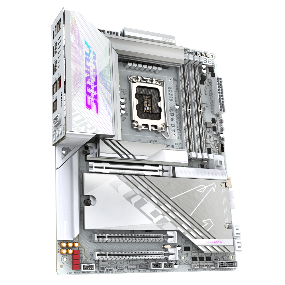 GIGABYTE Z890 Aorus Pro ICE DDR5 Intel Motherboard ( White )