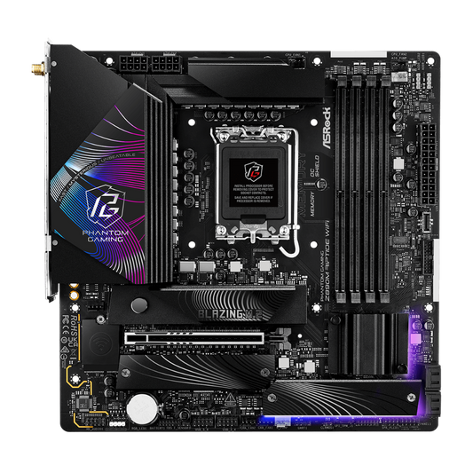 ASROCK Phantom Gaming Z890M Riptide Wifi 6E DDR5 Intel Motherboard