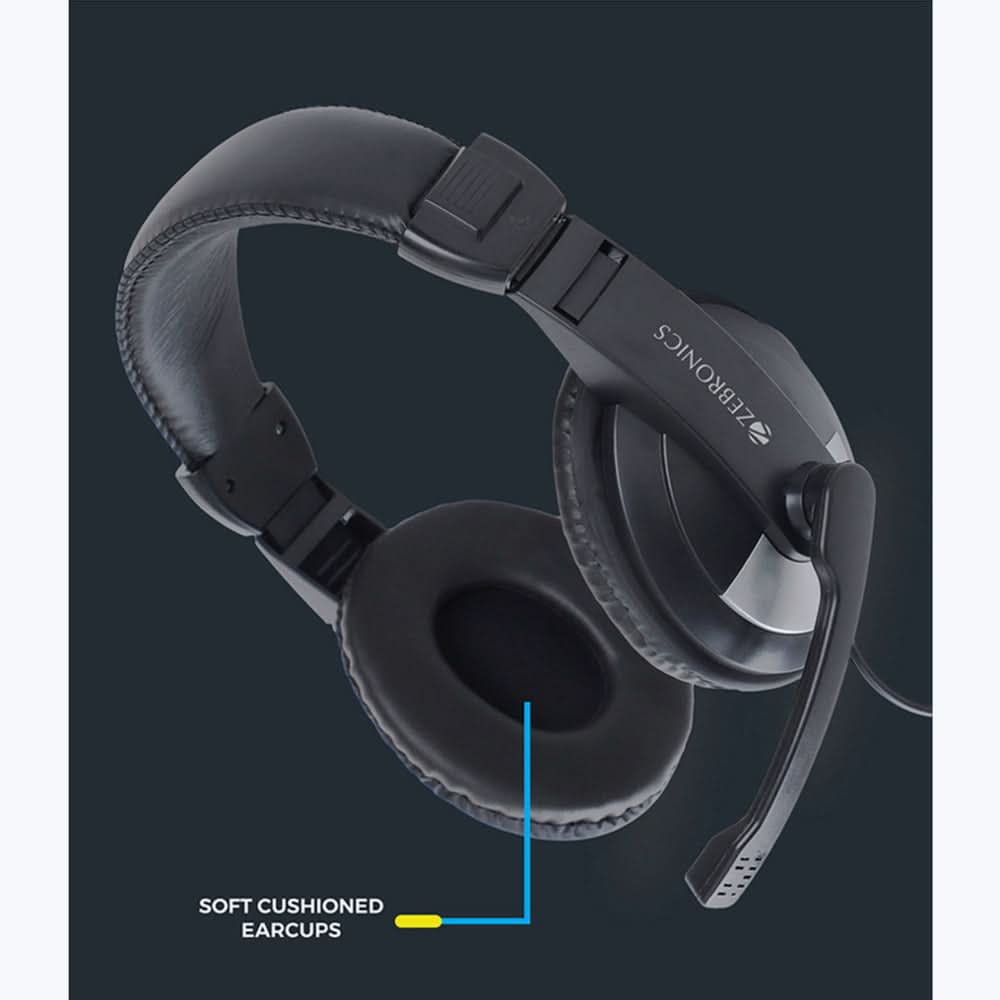 HEADPHONE ZEBRONICS 200HMV W/MIC