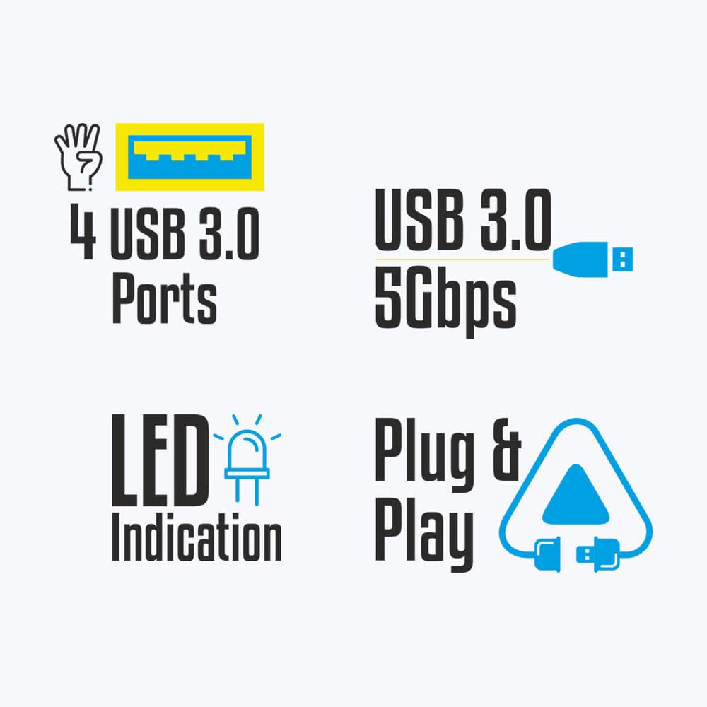 USB HUB ZEBRONICS 300HB