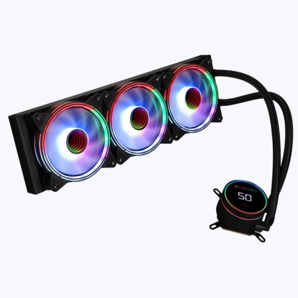 ZEBRONICS ZEB AIO360TB ARGB 360mmCPU Liquid Cooler ( Black )