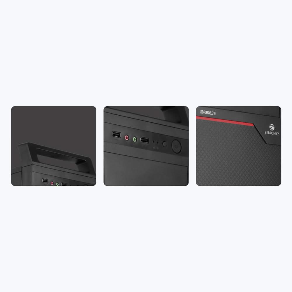Zebronics Portable 10 mATX Cabinet