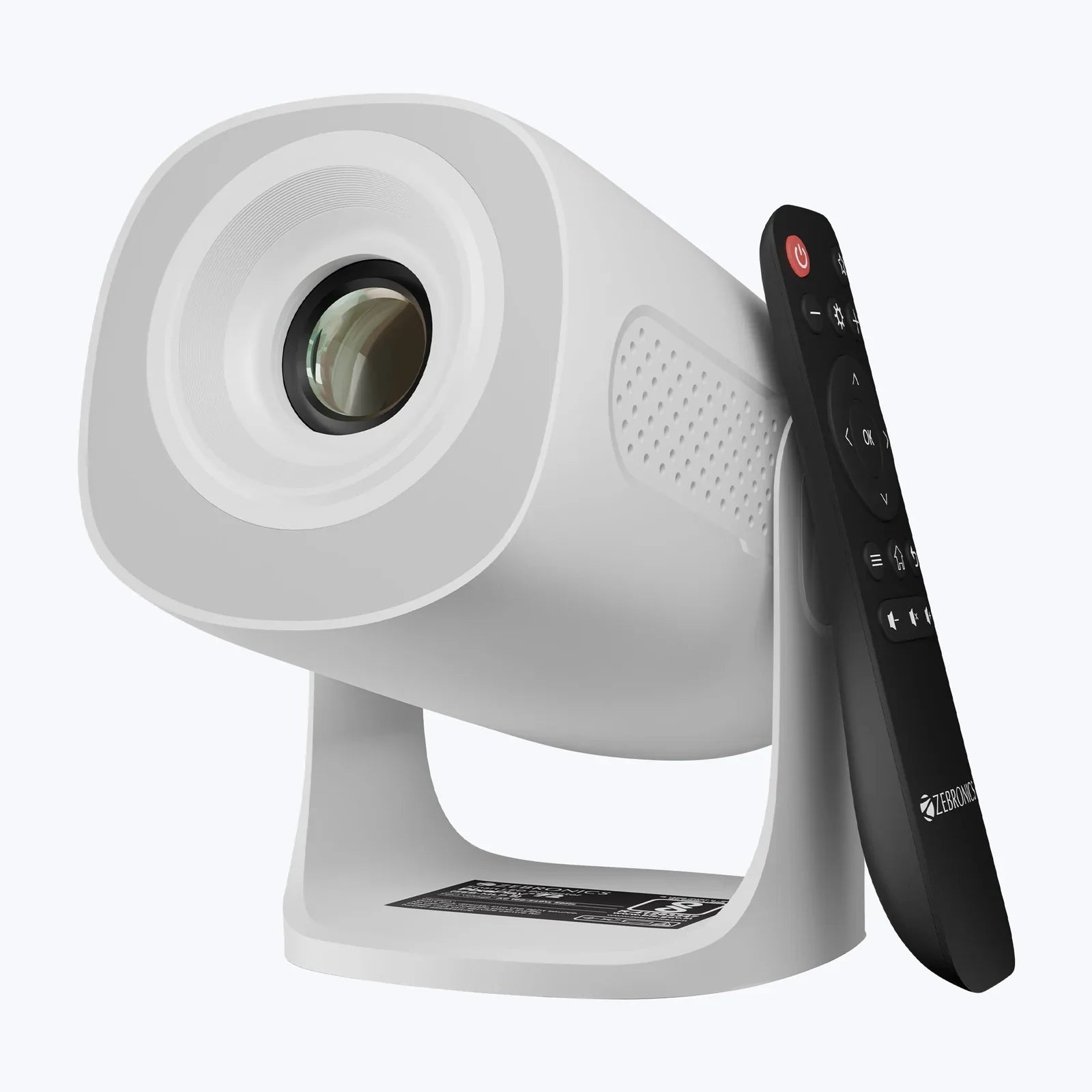 Zebronics Zeb Pixaplay 72 FHD 1080p 4000 Lumens 30,000h Lifelong LED Lamp Projector