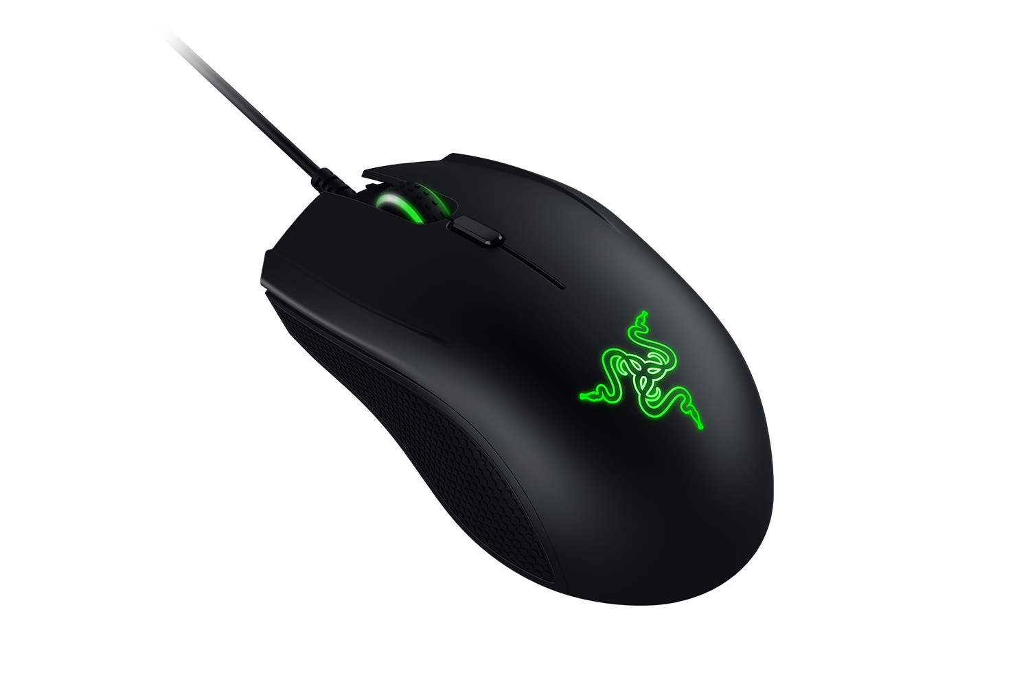 RAZER Abyssus V2 Essential Wired Ambidextrous Gaming Mouse ( RZ01-01900100-R3A1 ) ( 5000DPI / 4 Macro Button ) ( Black )