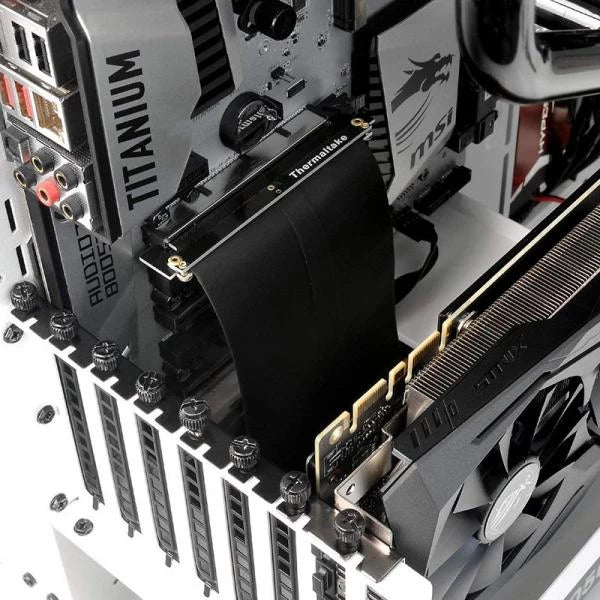 THERMALTAKE AC-053-CN1OTN-C1 PCI-E x16 3.0 200mm TT Gaming Riser Cable (Black)