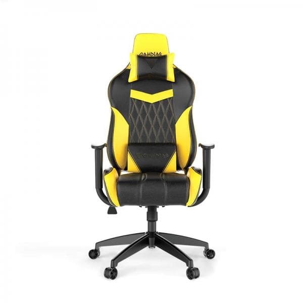 GAMDIAS Achilles E2 L Gaming Chair (Black-Yellow)