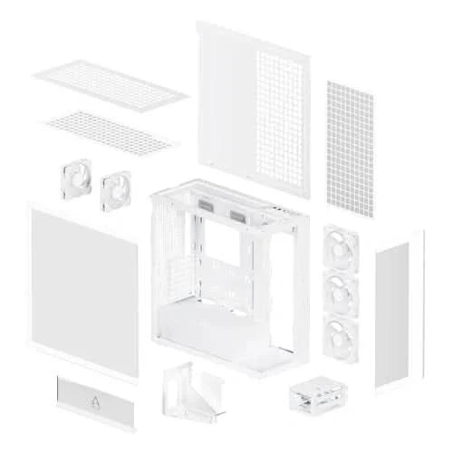 Arctic Xtender VG ARGB White E-ATX Mid Tower Case