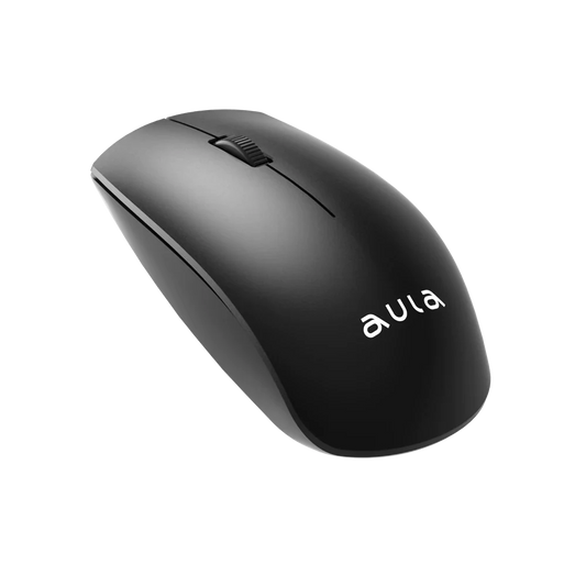 AULA AM201 True wireless Ergonomic Gaming Mouse ( AULA AM201 ) ( 1200DPI / 3 Macro Buttons ) (Black)