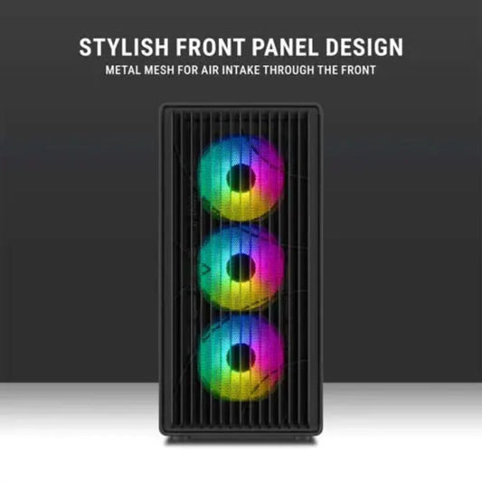 ANT ESPORTS Zen Air ARGB ATX Mid Tower Cabinet ( Black )