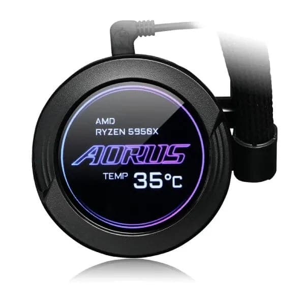 GIGABYTE AORUS Waterforce X 280 ARGB 280mm CPU Liquid Cooler (Black)