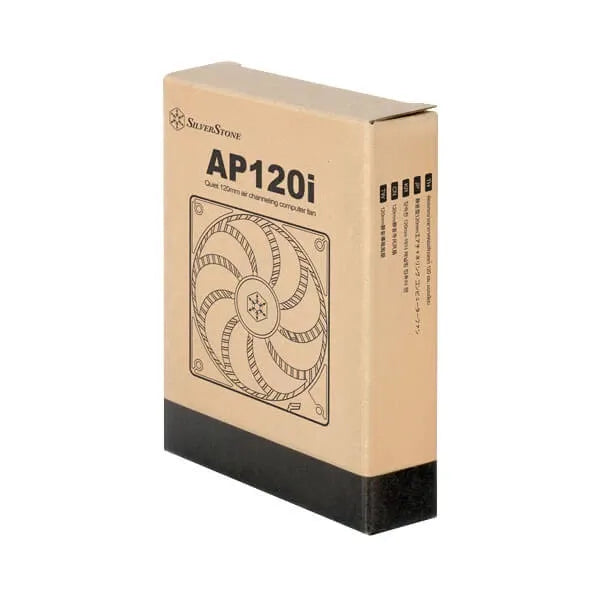 SILVERSTONE Air Penetrator 120i 120mm Non-RGB Cabinet Fan (Black) (Single Pack)