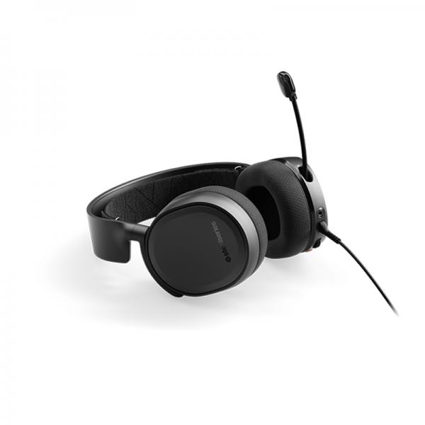 STEELSERIES Arctis 3 Wired 3.5mm 7.1 Surround Gaming Headphones ( Black ) ( PC / Mac / Mobile )
