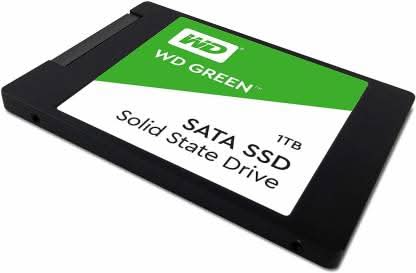 WESTERN DIGITAL GREEN 1 TB INTERNAL SATA SSD S100T3G0A