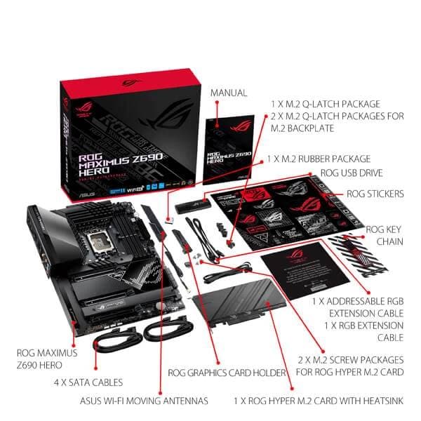 ASUS ROG Maximus Z690 Hero Wifi DDR5 Intel Motherboard