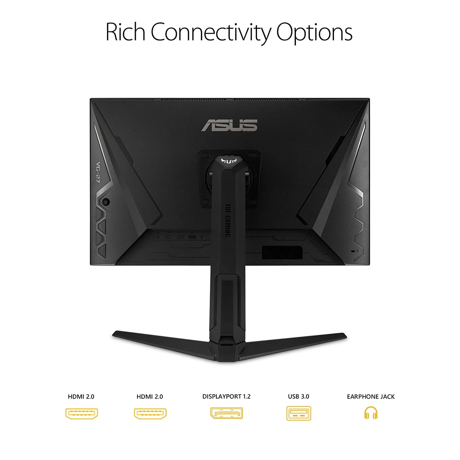 ASUS TUF GAMING 27 INCH VG27AQL1A WQHD IPS 165HZ G-SYNC GAMING MONITOR