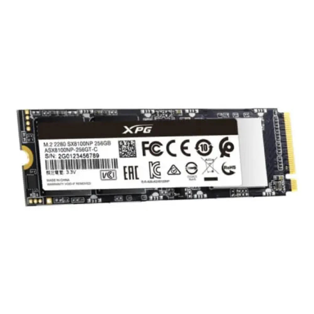 ADATA XPG SX8100 256GB M.2 NVME Gen3 Solid State Drive ( SSD )