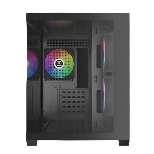 GAMDIAS Aura GC10M V2 ARGB MATX Mini Tower Cabinet ( Black )