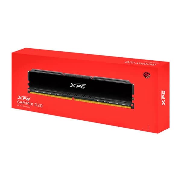 ADATA XPG Gammix D20 8GB ( 8GB x 1 ) 3600MHz DDR4 RAM ( Black )