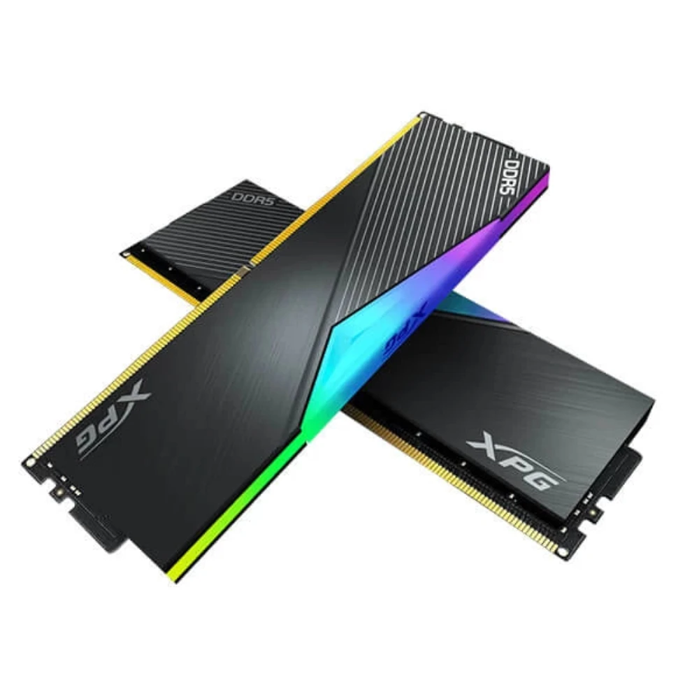ADATA XPG LANCER RGB 32GB ( 16GBx2 ) 5200MHz DDR5 RAM ( Black ) ( CL38 )