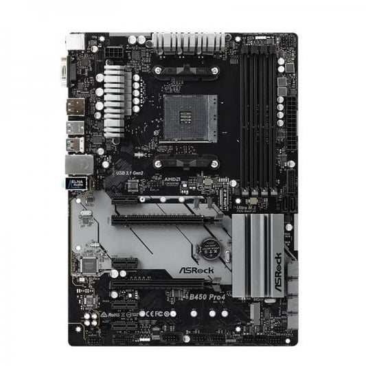 ASROCK B450 Pro4 DDR4 AMD Motherboard