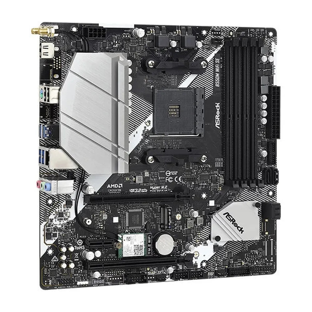 ASROCK B550M SE WiFi DDR4 AMD Motherboard