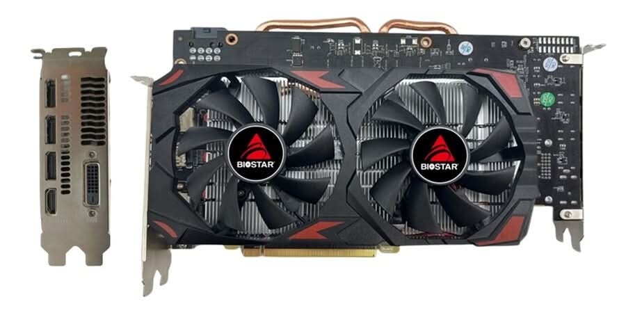 Biostar Radeon RX580 8 GB GDDR5 VA5815RV82 Graphic Card