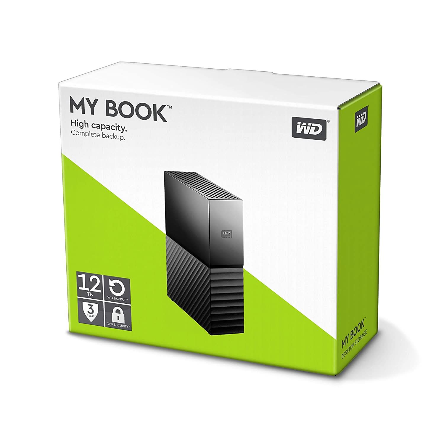 WESTERN DIGITAL 12TB MY BOOK ESSENTIAL EXTERNAL HARD DRIVE