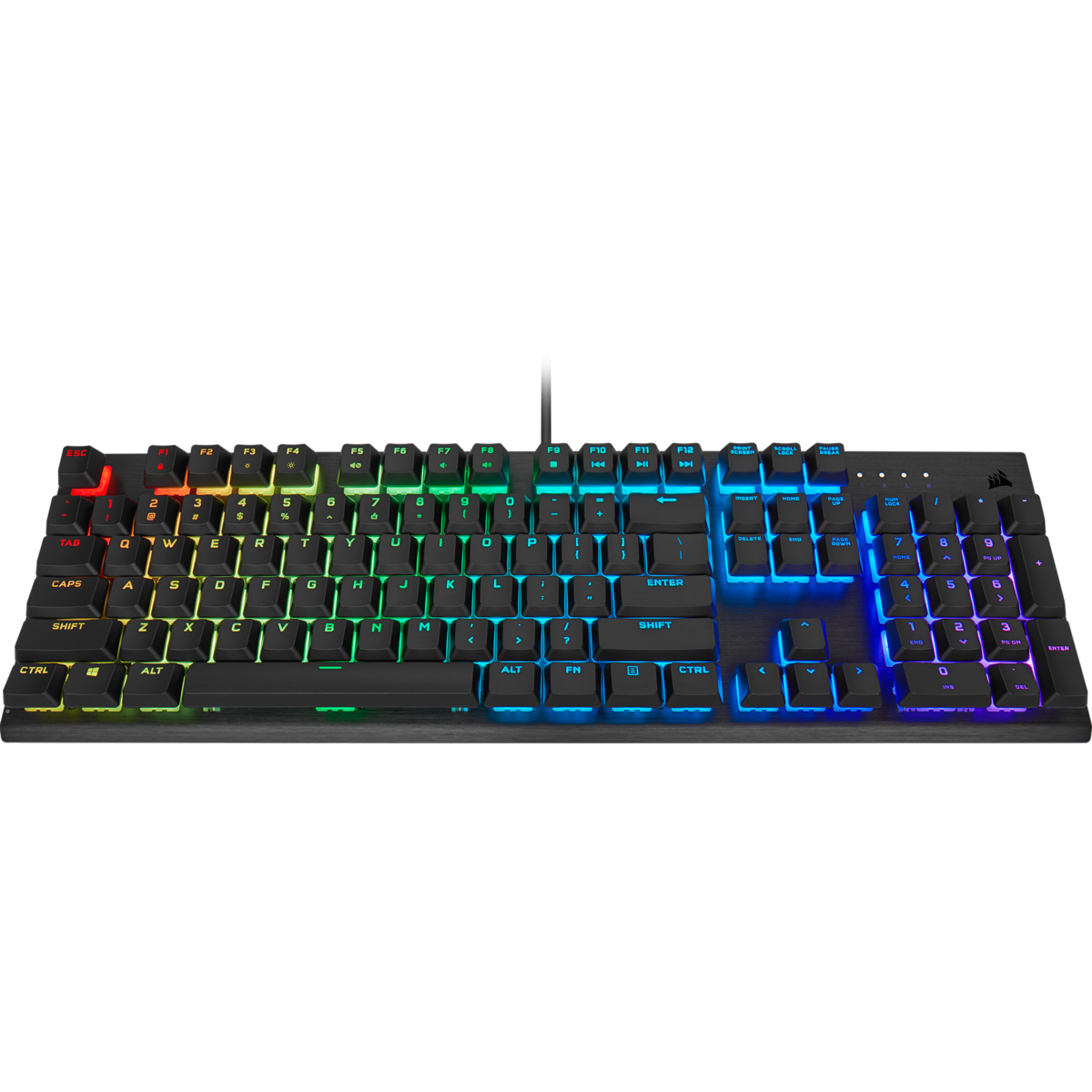 CORSAIR K68 RGB CHERRY MX RED MECHANICAL GAMING KEYBOARD
