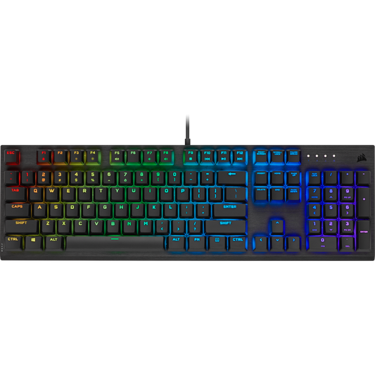 CORSAIR K68 RGB CHERRY MX RED MECHANICAL GAMING KEYBOARD