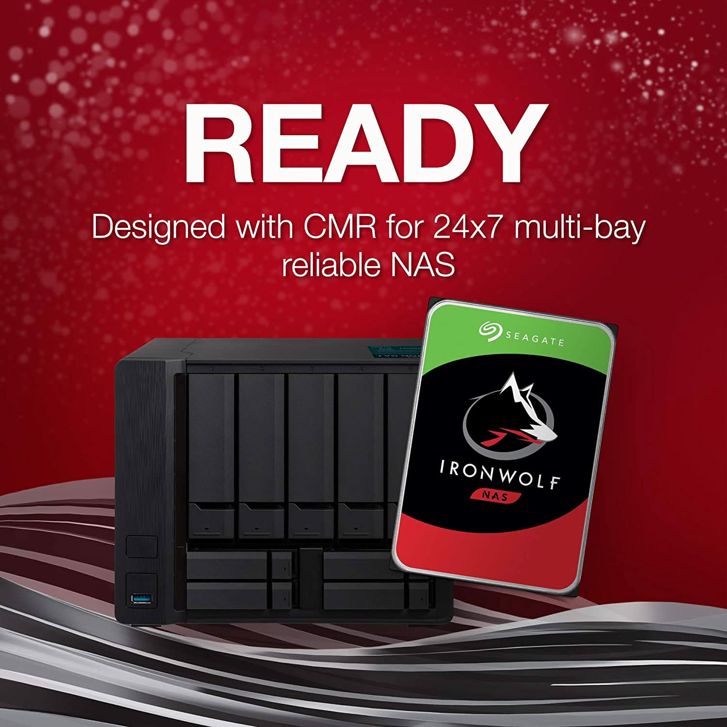 SEAGATE IRONWOLF 12TB INTERNAL HARD DRIVE SATA
