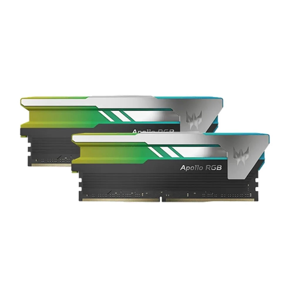 ACER Predator Apollo RGB 16GB ( 8GBx2 ) 3600MHz DDR4 RAM ( Black ) ( CL18 )