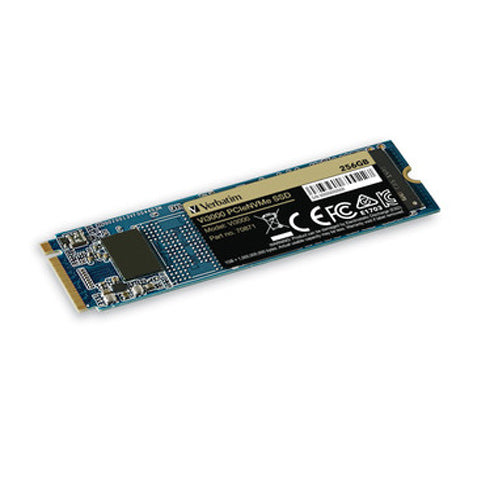 VERBATIM Vi3000 256GB M.2 NVME Gen3 Solid State Drive (SSD)