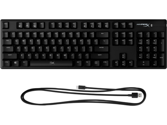 HYPERX Alloy Origins Full Size RGB Mechanical Gaming Keyboard (HyperX Aqua Switch)